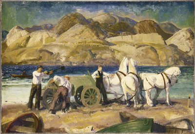 Der Sandkarren von George Bellows