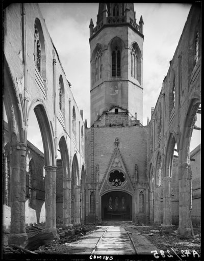 Christ Church, New Union Street, Coventry, 1941 von George Bernard Mason