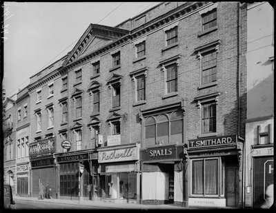 Devonshire House, 36 Corn Market, Derby von George Bernard Mason