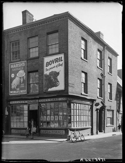 New Street, Worcester, Worcestershire, 1942 von George Bernard Mason