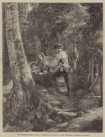 Der Kaninchenverkäufer von George Bernard O