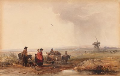 Zigeunerlager, Holland, 1800er Jahre von George Bryant Campion