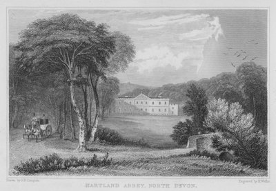 Hartland Abbey, Nord-Devon von George Bryant Campion