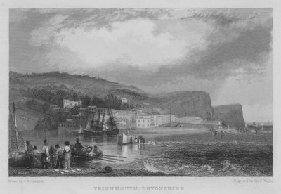Teignmouth, Devonshire (Gravur) von George Bryant Campion