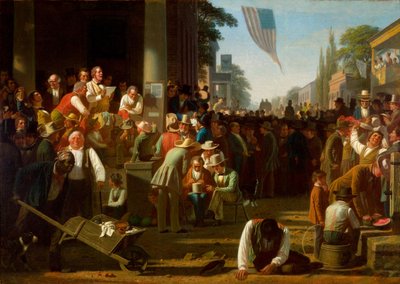 Das Urteil des Volkes von George Caleb Bingham