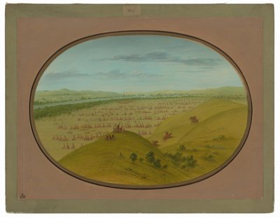 Fort Pierre von George Catlin