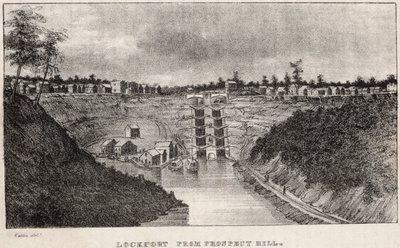 Lockport von Prospect Hill von George Catlin