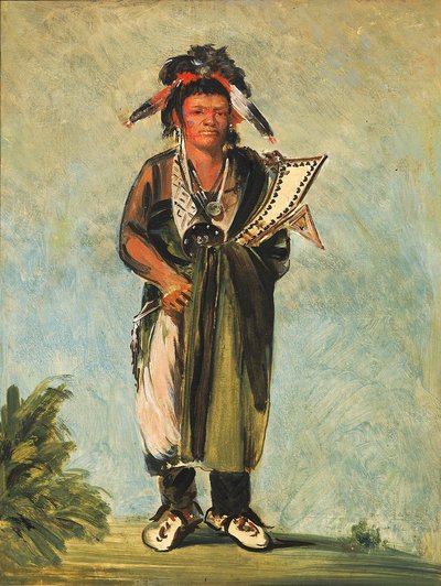 Wah-kón-ze-kaw, Die Schlange von George Catlin