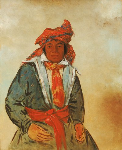 Wat-ál-le-go, ein Tapferer von George Catlin