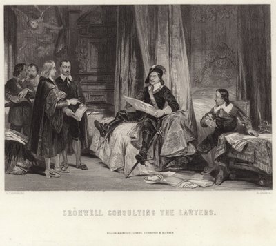 Cromwell konsultiert die Anwälte von George Cattermole