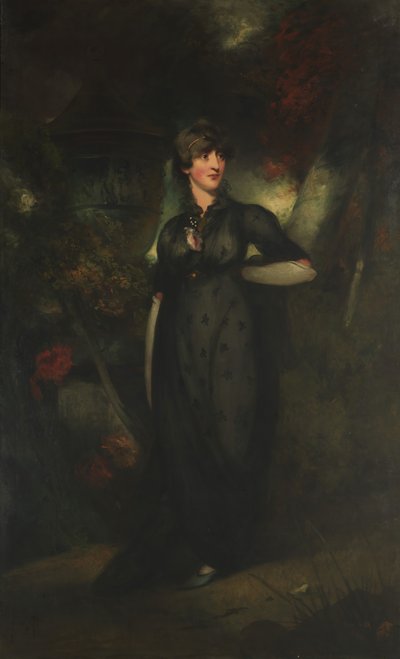 Mrs. Whaley starb 1798, Isle of Man von George Chinnery