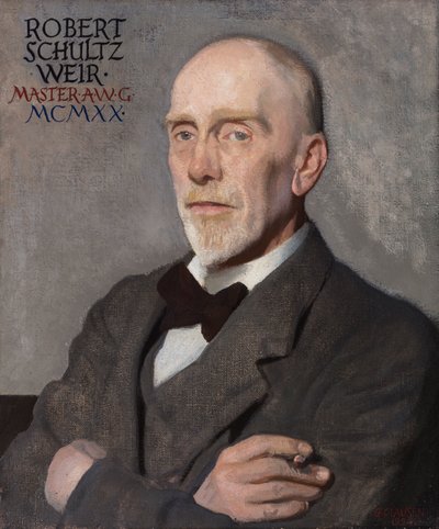 Porträt von Robert W. Schultz Weir von George Clausen