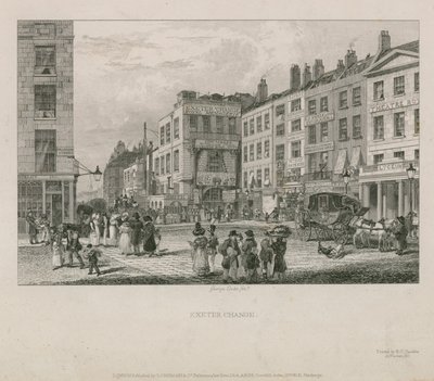 Exeter Change von George Cooke