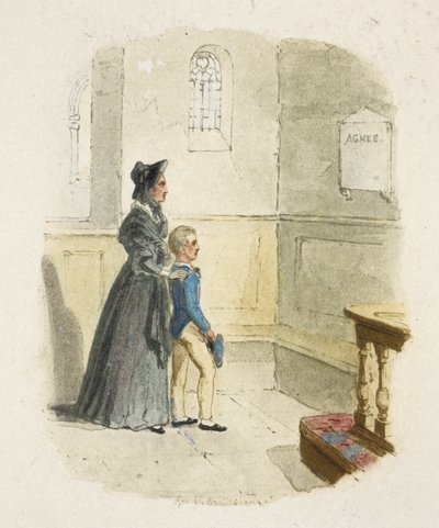 Illustration für "Oliver Twist" von George Cruikshank