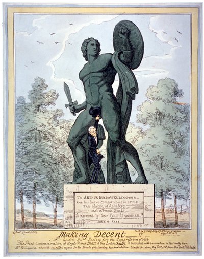 Anständiges Verhalten!! Ein Hinweis an die Gesellschaft zur Unterdrückung des Lasters, 1822 von George Cruikshank