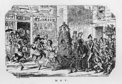 Maifeiertag (Stich) von George Cruikshank