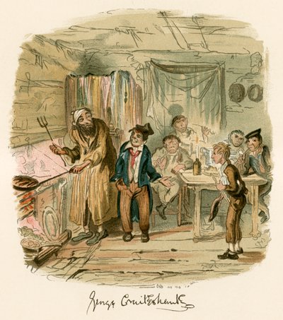 Oliver Twist von George Cruikshank