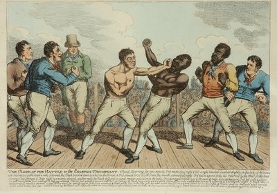 Das Ende der triumphalen Schlacht von George Cruikshank