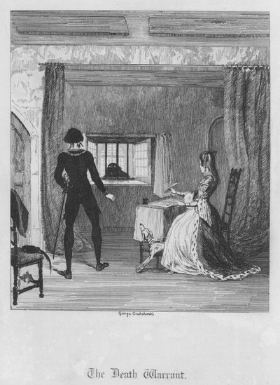 Der Todesbefehl (Stich) von George Cruikshank