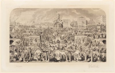Die Verehrung des Bacchus von George Cruikshank