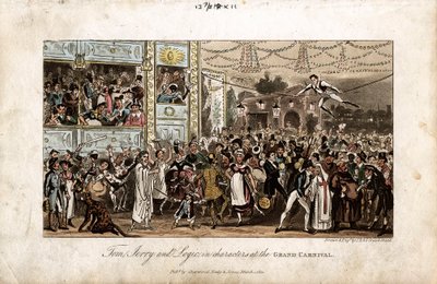 Tom, Jerry und Logic beim großen Karneval von George Cruikshank