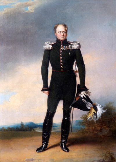 Porträt von Zar Alexander I. von Russland, 1825 von George Dawe