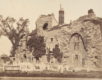 Überreste der Abteikirche, Bury St. Edmunds von George Downes
