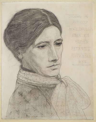 Porträt der Mutter des Künstlers von George Dutch Davidson