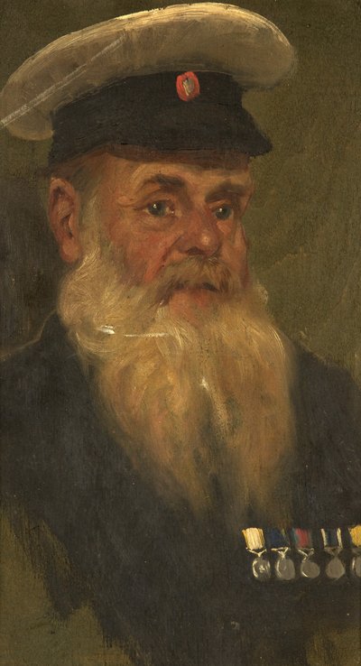 Porträt von J. Wilson, R.M.A., ca. 1920 von George Edmund Butler