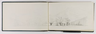 (Skizzenbuch) In der Nähe von Aigle von George Elbert Burr
