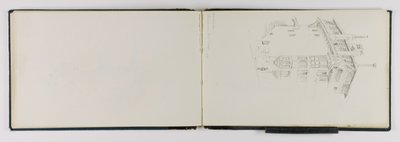 (Skizzenbuch) Altes Haus, Lausanne von George Elbert Burr