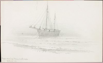 Nebliger Morgen, Nevin, Nordwales von George Elbert Burr
