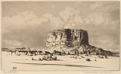 Mesa Encantada, New Mexico (Nr. 2) von George Elbert Burr
