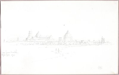 Pisa von Norden von George Elbert Burr