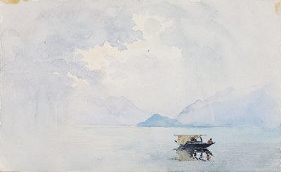 Regen, Bellagio von George Elbert Burr
