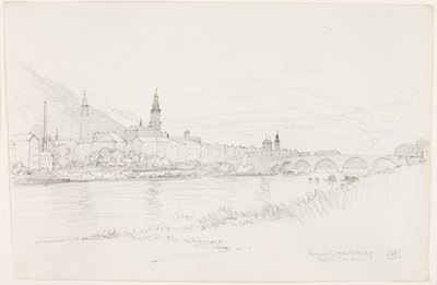 Sonnenuntergang, Heidelberg von George Elbert Burr