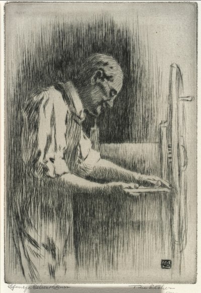 Der Radierer von George Elbert Burr