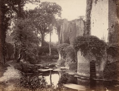 Raglan Castle von George Esq. Shadbolt