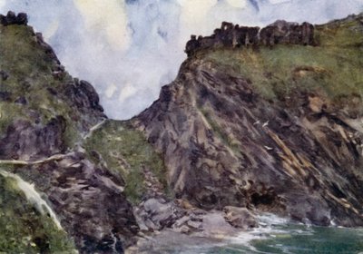 König Arthurs Burg, Tintagel von George Franck Nicholls