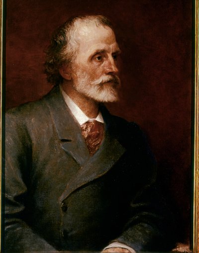 George MEREDITH, Porträt 1893 von George Frederic Watts