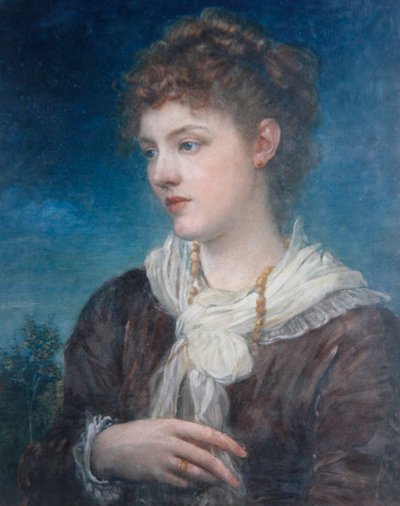 Porträt von Calliope Coronio, ca. 1880 von George Frederic Watts