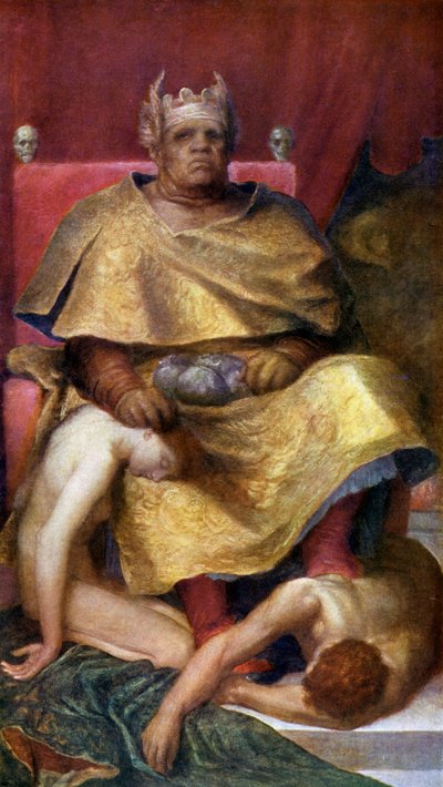 Mammon von George Frederick (after) Watts