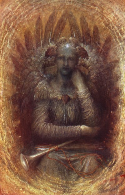 Der Bewohner im Innersten von George Frederick (after) Watts
