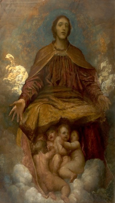 Der Geist des Christentums, 1872-75 von George Frederick Watts