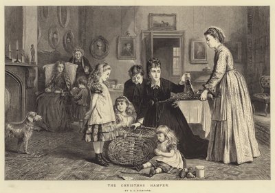 Der Weihnachtshampel von George Goodwin Kilburne