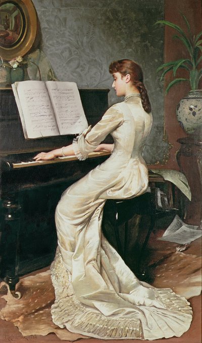 Ein Lied ohne Worte, 1880 von George Hamilton Barrable