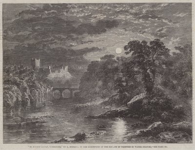 Richmond Castle, Yorkshire von George Haydock Dodgson