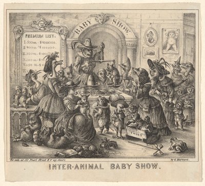Inter-Animal Baby Show von George Hayward