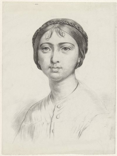 Büste einer jungen Frau von George Hendrik Breitner