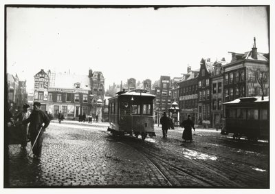 Ansicht des Leidseplein in Amsterdam von George Hendrik Breitner